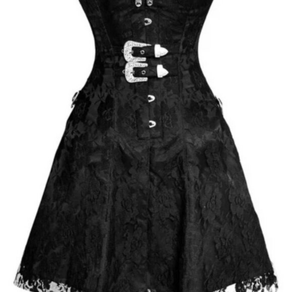 Outrageous Steampunk Corset Dress - Picture 1 of 9